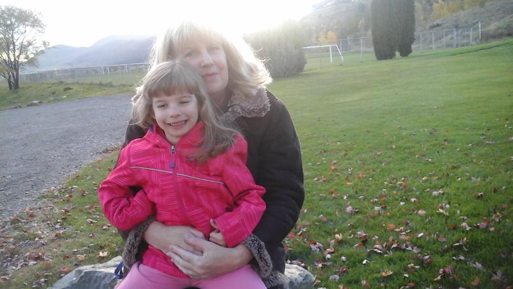 Helen with Client